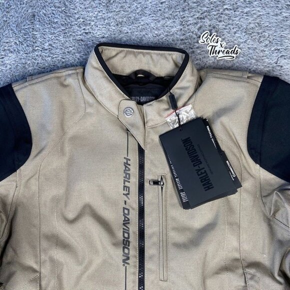 Harley Davidson Piledriver 2.0 Size Medium Men Snapback Textile Riding Jacket - Picture 5 of 8